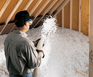 Tallahassee blown-in fiberglass insulation
